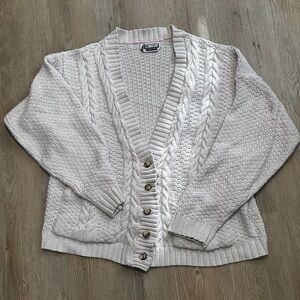Knit Street Vintage Pale Pink Knit Cardigan